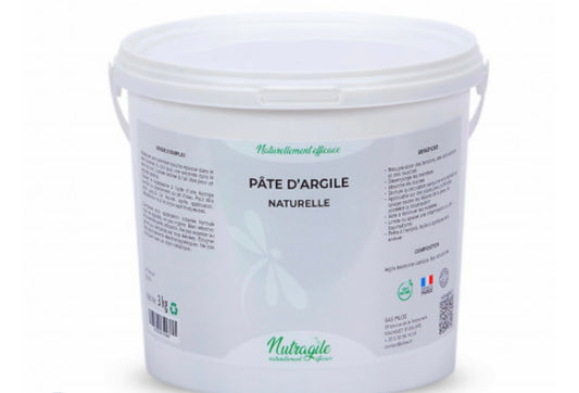 Pâte d'argile naturelle 1,5kg