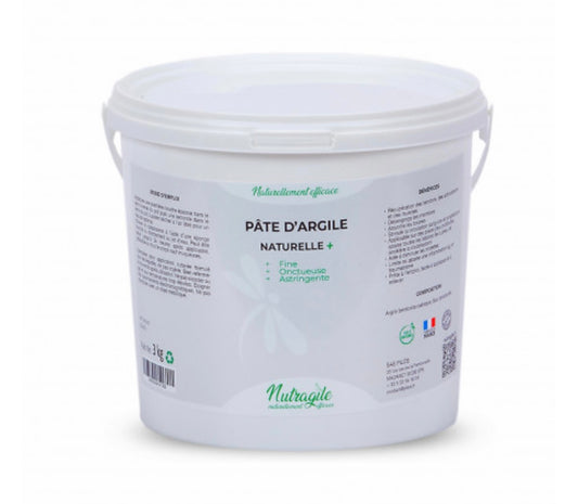 Pâte d'argile naturelle + 1,5kg